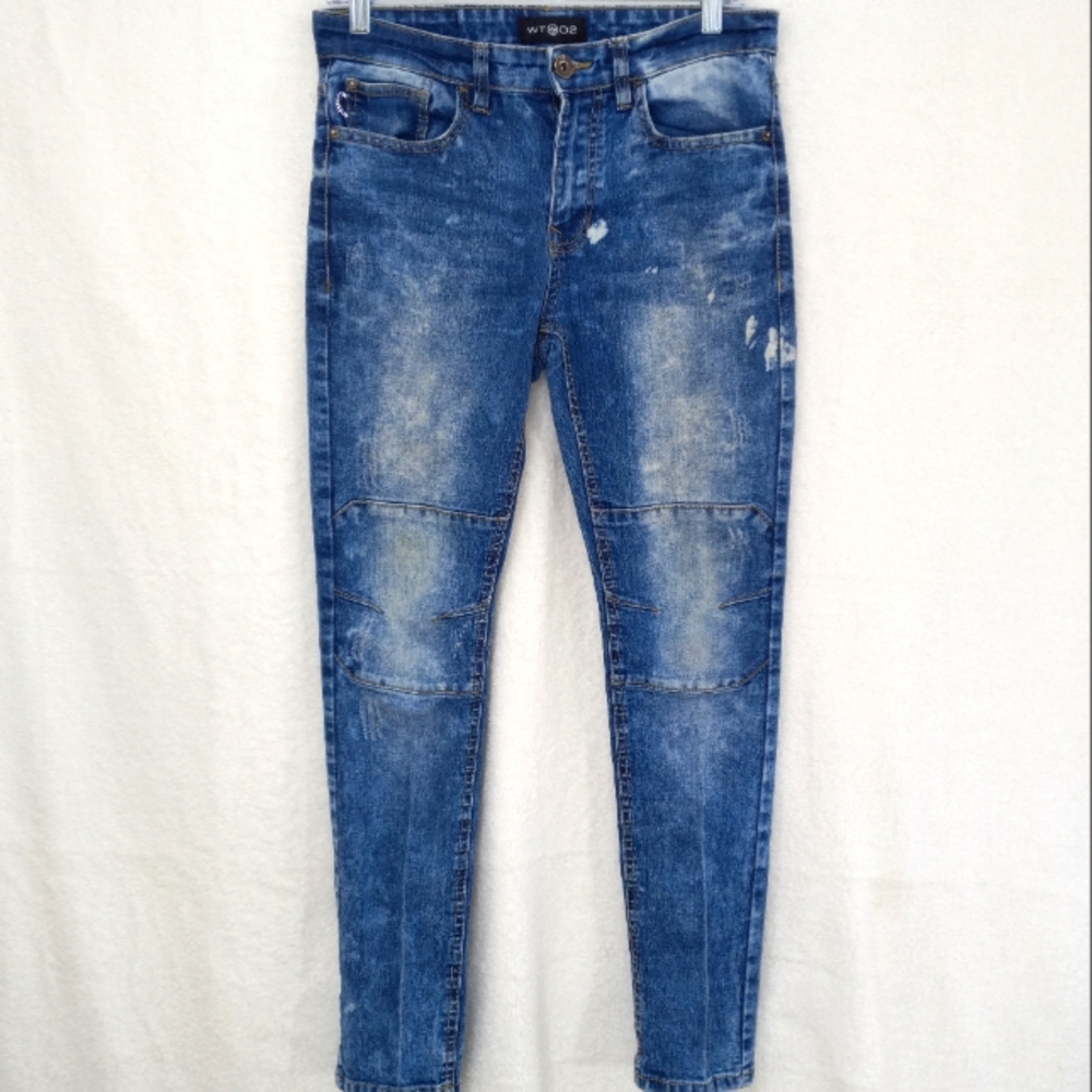 WT02 Acid Wash Jeans